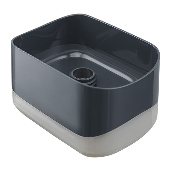 Диспенсер для жидкости для мытья посуды Nori, 350 мл, темно-серый, Smart Solutions, изображение 3