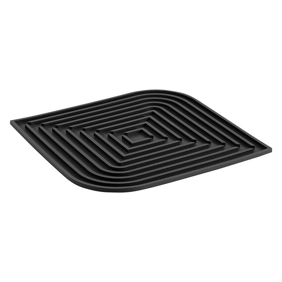 Коврик для сушки посуды Dry Flex, 34,5х31,5 см, темно-серый, Smart Solutions