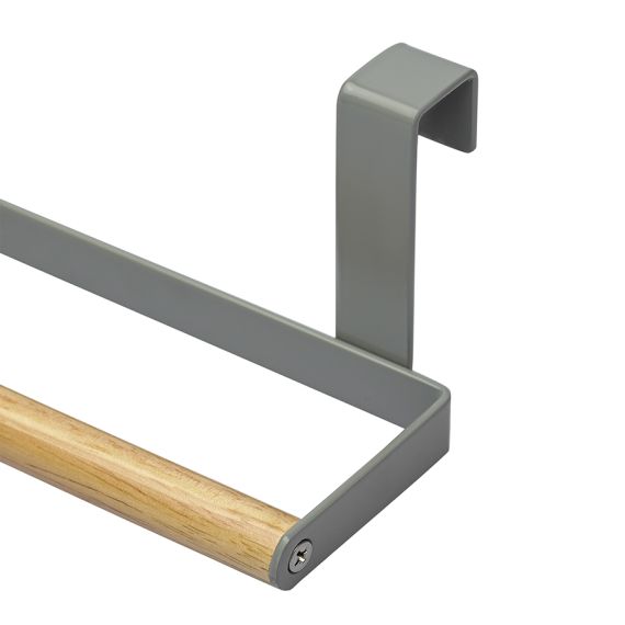 Держатель для полотенец подвесной Granli, 24х8,5 см, серый, Smart Solutions, изображение 6