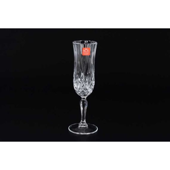 Набор из 6-ти бокалов для шампанского RCR Style Opera 130 мл, хрустальное стекло, Италия, изображение 7
