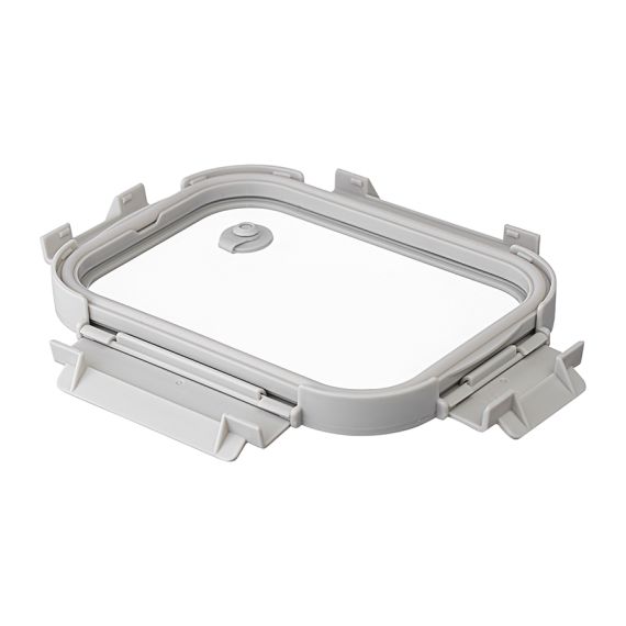 Контейнер для запекания и хранения прямоугольный с крышкой, 640 мл, светло-серый, Smart Solutions, изображение 4