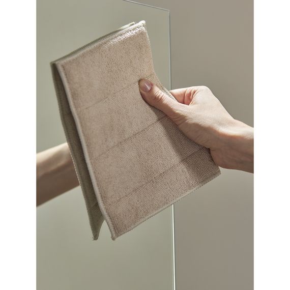 Набор салфеток-губок двухсторонних из микрофибры Cozy Clean, бежевые, 2 шт., Smart Solutions, изображение 2