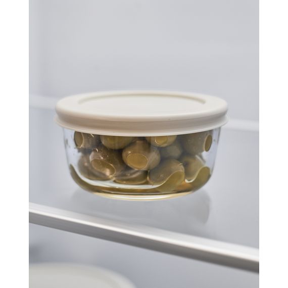 Набор контейнеров для запекания и хранения круглые с крышками, серые, 4 шт., Smart Solutions, изображение 5