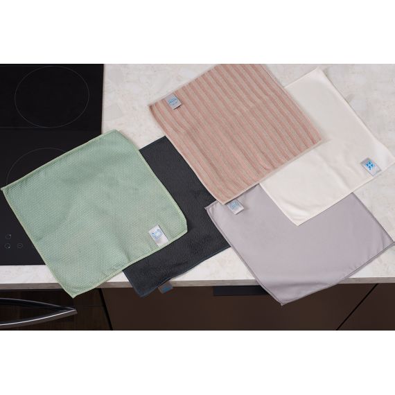 Набор салфеток для комплексной уборки из микрофибры Cozy Clean, 5 шт., Smart Solutions, изображение 2