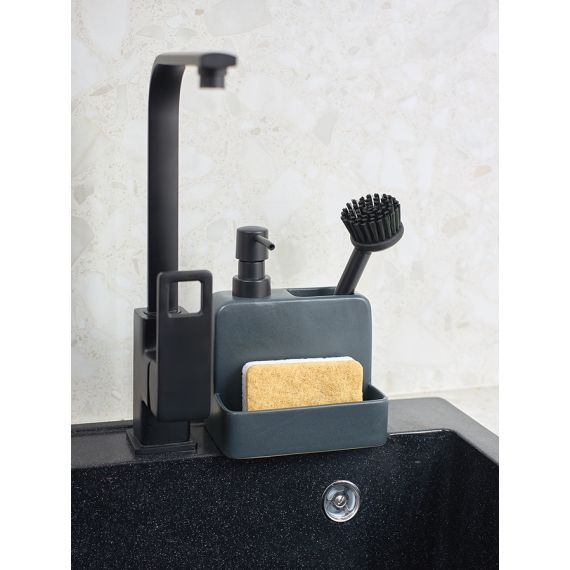 Набор губок для посуды из целлюлозы и кокосового волокна Eco Sponge, белые, 6 шт., Smart Solutions, изображение 8