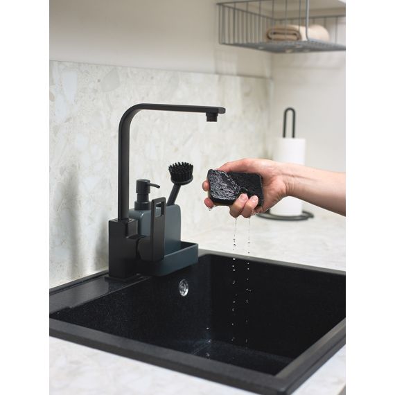 Набор губок для посуды из целлюлозы и кокосового волокна Eco Sponge, черные, 6 шт., Smart Solutions, изображение 10