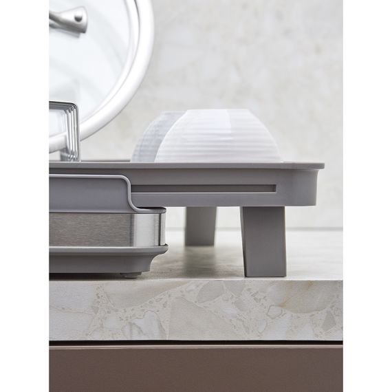 Сушилка для посуды Atle раздвижная большая, серая, Smart Solutions, изображение 7