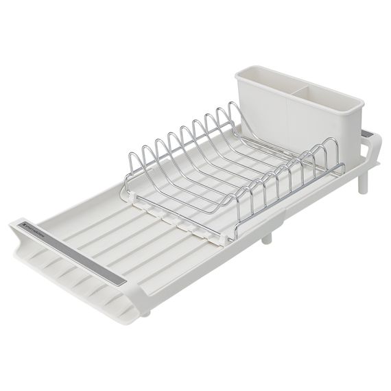 Сушилка для посуды Atle раздвижная малая, белая, Smart Solutions, изображение 2