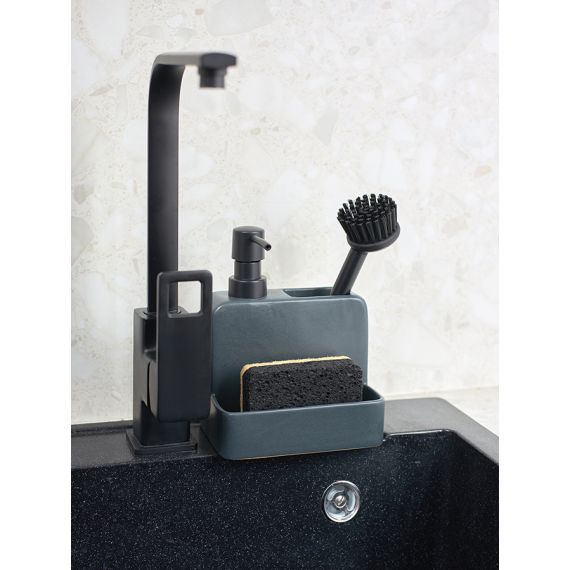 Набор губок для посуды из целлюлозы и кокосового волокна Eco Sponge, черные, 6 шт., Smart Solutions, изображение 11