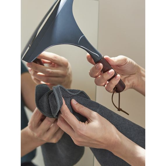 Набор салфеток из микрофибры Cozy Clean, 30х30 см, темно-серые, 3 шт., Smart Solutions, изображение 4