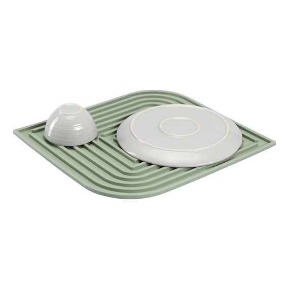 Коврик для сушки посуды Dry Flex, 34,5х31,5 см, шалфей, Smart Solutions, изображение 2