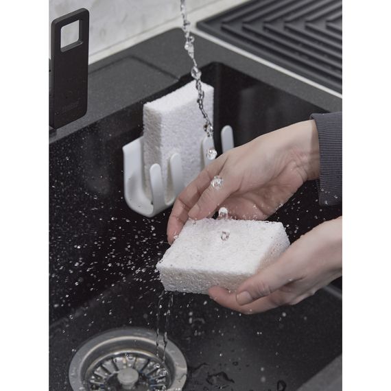 Набор губок для посуды из целлюлозы Eco Sponge, 3 шт., Smart Solutions, изображение 3