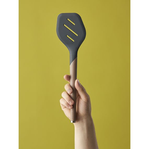 Лопатка с прорезями SmartChef, 32 см, капучино-графит, Smart Solutions, изображение 11