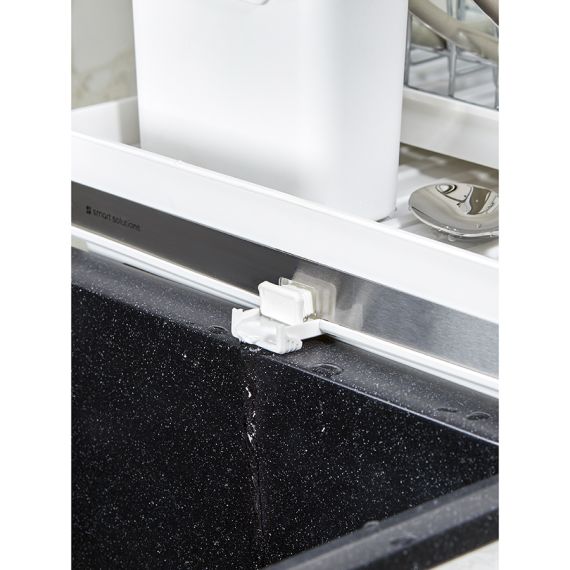 Сушилка для посуды Atle раздвижная большая, белая, Smart Solutions, изображение 9