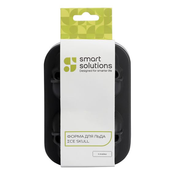 Форма для льда Ice skull, графит, Smart Solutions, изображение 6