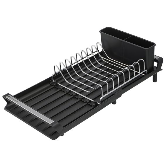 Сушилка для посуды Atle раздвижная малая, черная, Smart Solutions, изображение 2