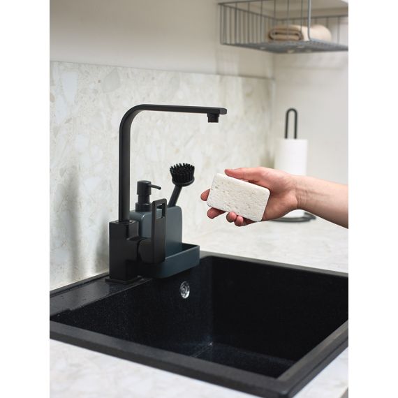 Набор губок для посуды из целлюлозы и кокосового волокна Eco Sponge, белые, 6 шт., Smart Solutions, изображение 6