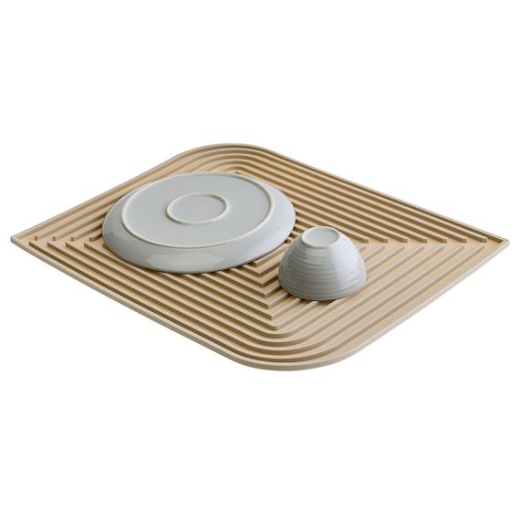 Коврик для сушки посуды Dry Flex, 34,6х44,6 см, бежевый, Smart Solutions, изображение 8