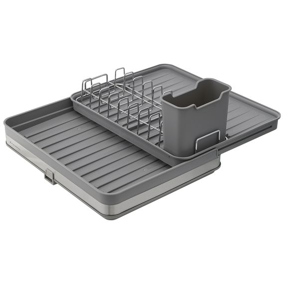 Сушилка для посуды Atle раздвижная большая, серая, Smart Solutions, изображение 10