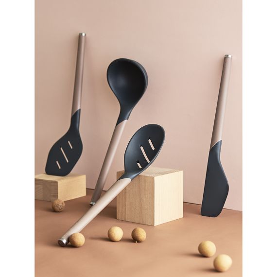 Лопатка с прорезями SmartChef, 32 см, капучино-графит, Smart Solutions, изображение 10