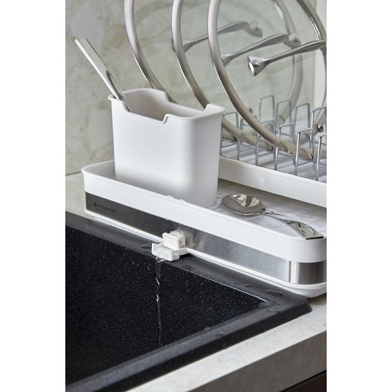 Сушилка для посуды Atle раздвижная большая, белая, Smart Solutions, изображение 8