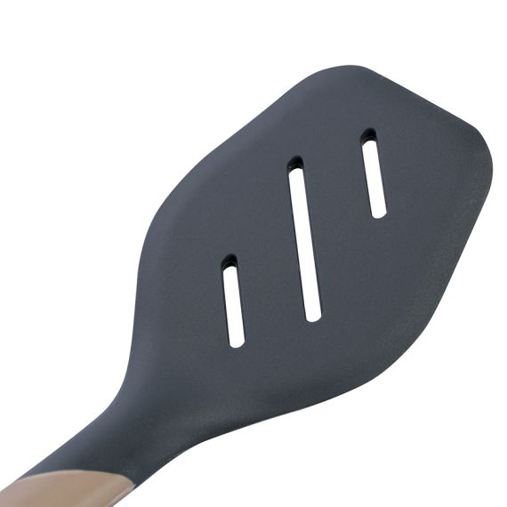 Лопатка с прорезями SmartChef, 32 см, капучино-графит, Smart Solutions, изображение 14