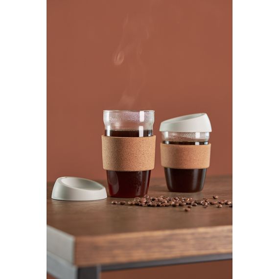 Кружка Cozy Cup, 350 мл, светло-серая, Smart Solutions, изображение 6