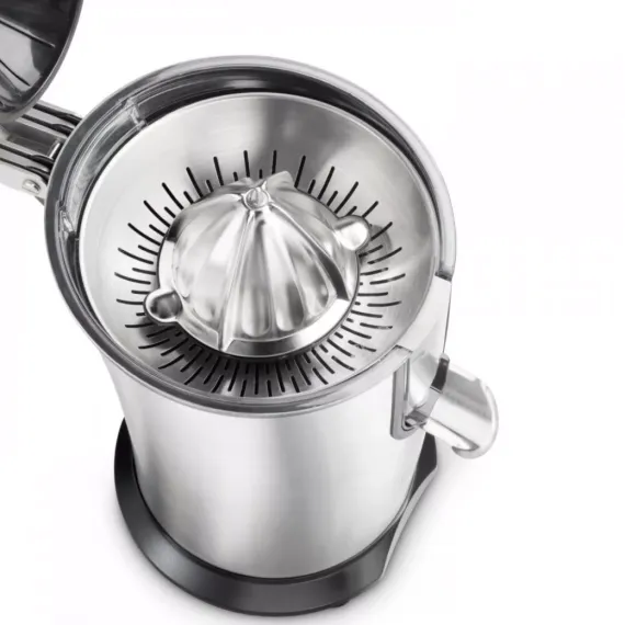 Соковыжималка для цитрусовых, нержавеющая сталь, пластик, черный, CASO, изображение 5