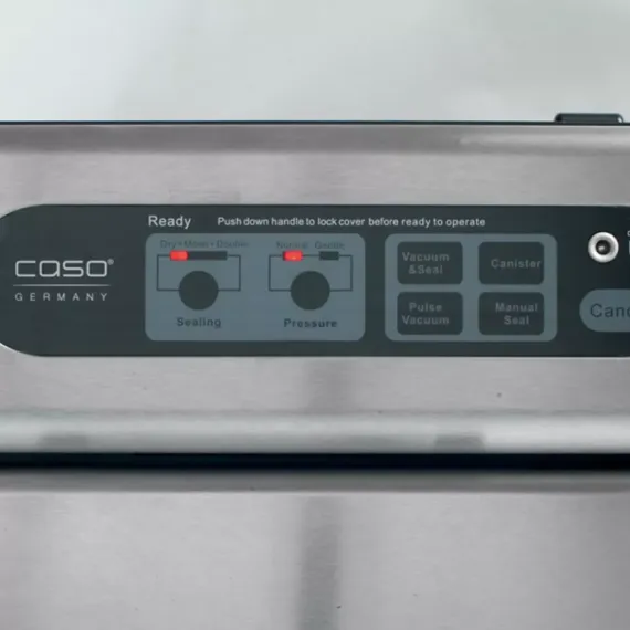 Упаковщик вакуумный, нержавеющая сталь, пластик, стальной, CASO, изображение 3