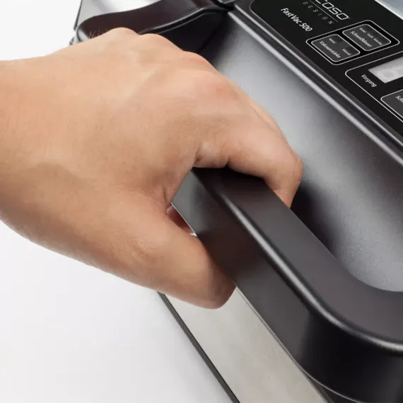 Упаковщик вакуумный, нержавеющая сталь, пластик, стальной, CASO, изображение 4