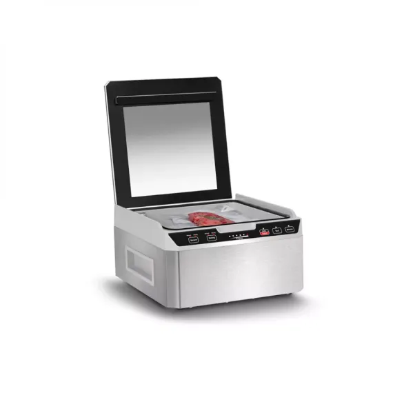 Вакууматор камерный VacuChef 40, материал: нержавеющая сталь, пластик, цвет: стальной, CASO, изображение 2