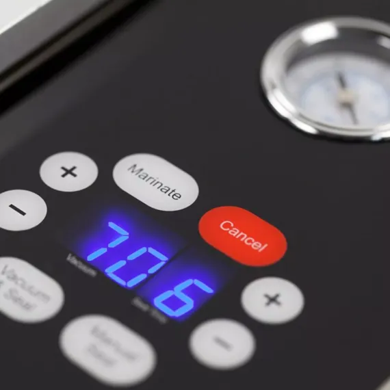 Вакууматор камерный VacuChef Slim-Line, нержавеющая сталь, пластик, CASO, изображение 4