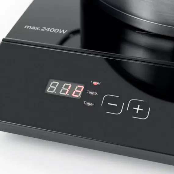 Плита настольная индукционная, нержавеющая сталь, CASO, изображение 2