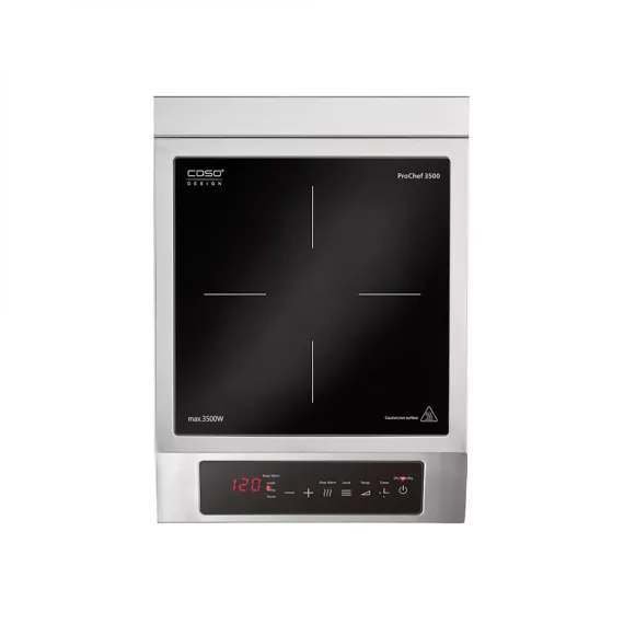 Плита настольная индукционная, нержавеющая сталь, CASO, изображение 3