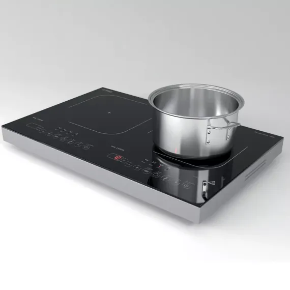 Плита настольная индукционная, нержавеющая сталь, CASO, изображение 3