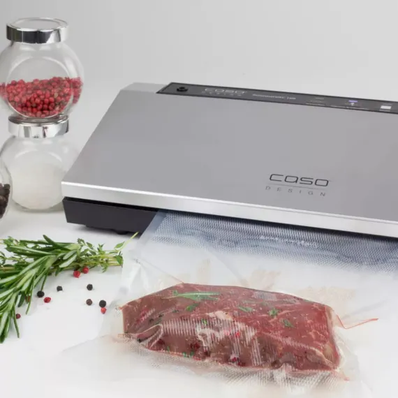 Упаковщик вакуумный, нержавеющая сталь, пластик, стальной, CASO, изображение 10