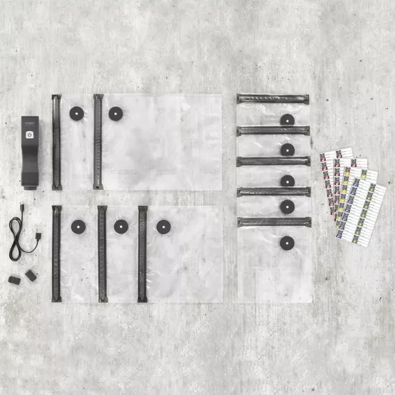 Вакууматор ручной Vacu OneTouch, нержавеющая сталь, пластик, CASO, изображение 8