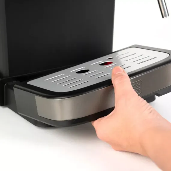 Кофеварка - эспрессо, 1,5 л, 27 х 20,5 х 29 см, нержавеющая сталь, пластик, BLACK+DECKER, изображение 5