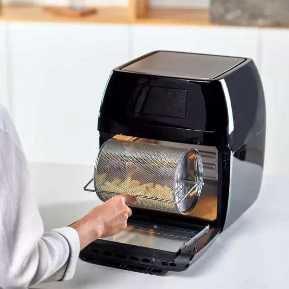 Аэрофритюрница , 12 л, нержавеющая сталь, пластик, BLACK+DECKER, изображение 10