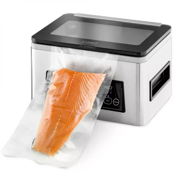 Упаковщик вакуумный камерный, нержавеющая сталь, пластик, CASO, изображение 5