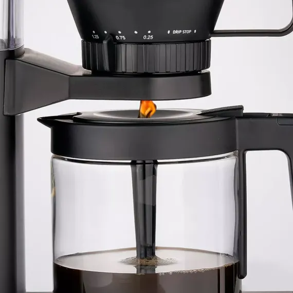 Кофеварка капельная, 1.25 л, нержавеющая сталь, пластик, CASO, изображение 5