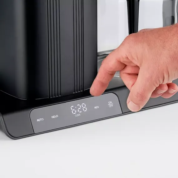 Кофеварка капельная, 1.25 л, нержавеющая сталь, пластик, CASO, изображение 8