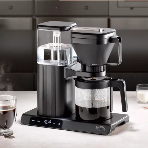 Кофеварка капельная, 1.25 л, нержавеющая сталь, пластик, CASO, изображение 11