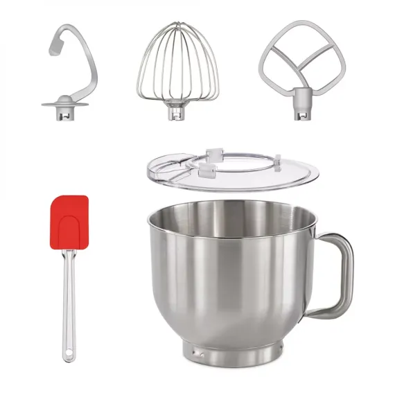 Комбайн кухонный, 6 л, нержавеющая сталь, пластик, CASO, изображение 2