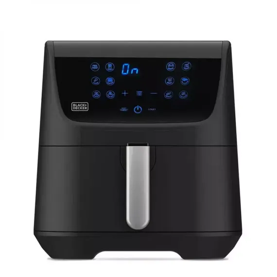 Аэрофритюрница , 5.5 л, нержавеющая сталь, пластик, BLACK+DECKER, изображение 2