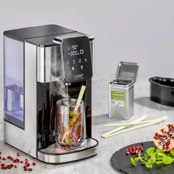 Диспенсер горячей воды, 4 л, 2600 Вт, нержавеющая сталь, пластик, CASO, изображение 11