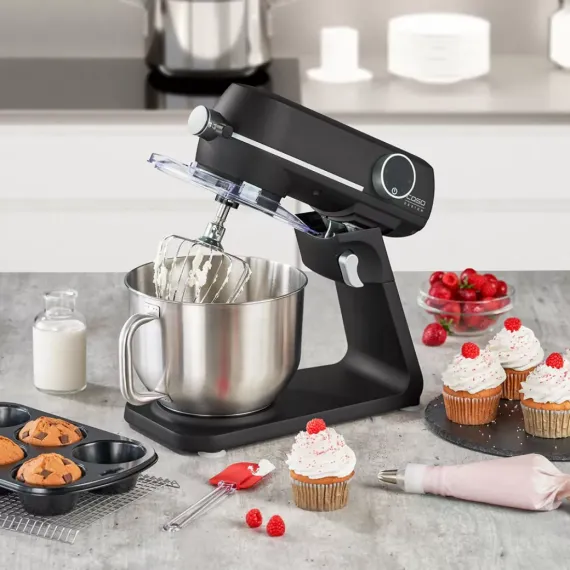 Чаша для смешивания с насадками для CASO KM 1800, 5 предметов, нержавеющая сталь, пластик, CASO, изображение 2