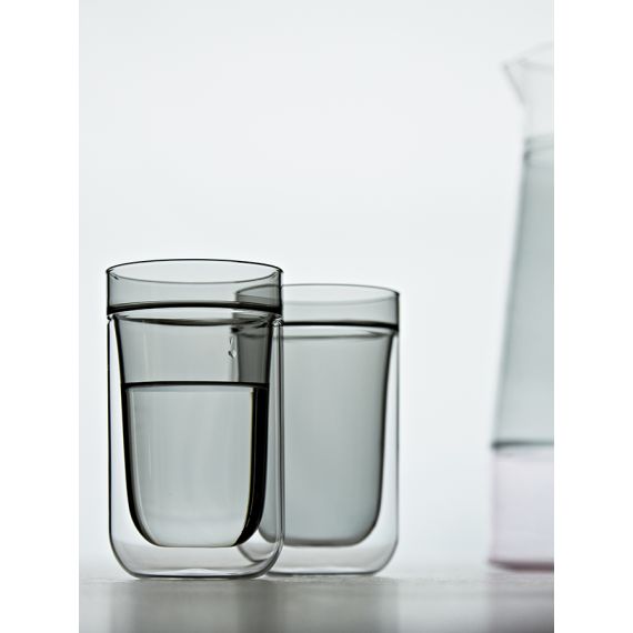 Набор стаканов Pure, 280 мл, дымчато-серые, 2 шт., Liberty Jones, изображение 3