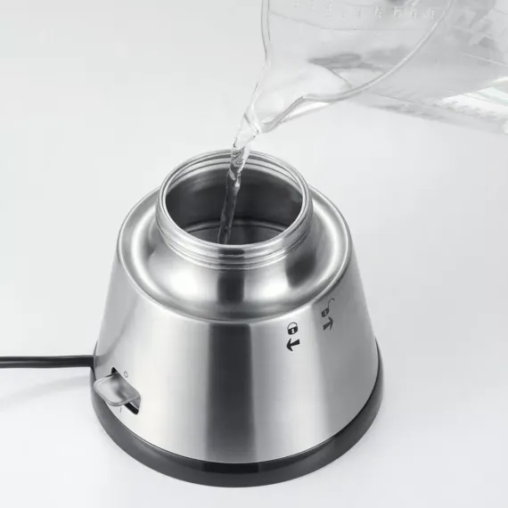 Кофеварка -эспрессо, 0,35 л, нержавеющая сталь, стекло, ROMMELSBACHER, изображение 6