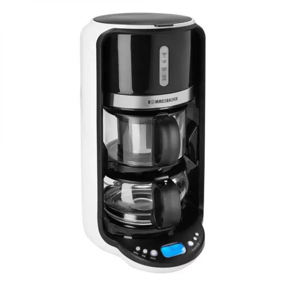 Автомат чайный, 1,7 л, нержавеющая сталь, стекло, ROMMELSBACHER, изображение 4